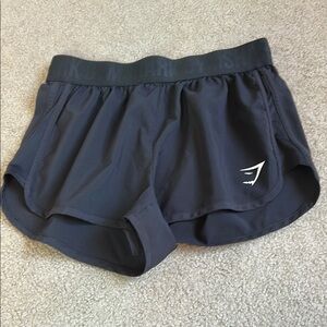 Gymshark Black Athletic Shorts Lightweight Performance